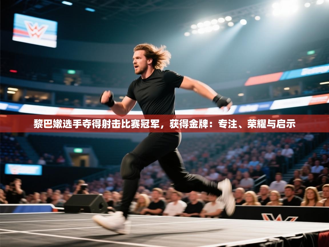 黎巴嫩选手夺得射击比赛冠军,获得金牌:专注、荣耀与启示 第2张